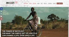 Desktop Screenshot of bikes4life.com.au